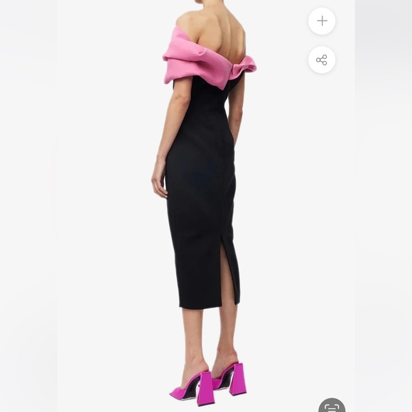 RACHEL GILBERT
Matteo Off-shoulder Midi Dres - Picture 2 of 8